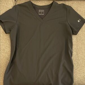 Maternity V-Neck Short Sleeve Scrub Top